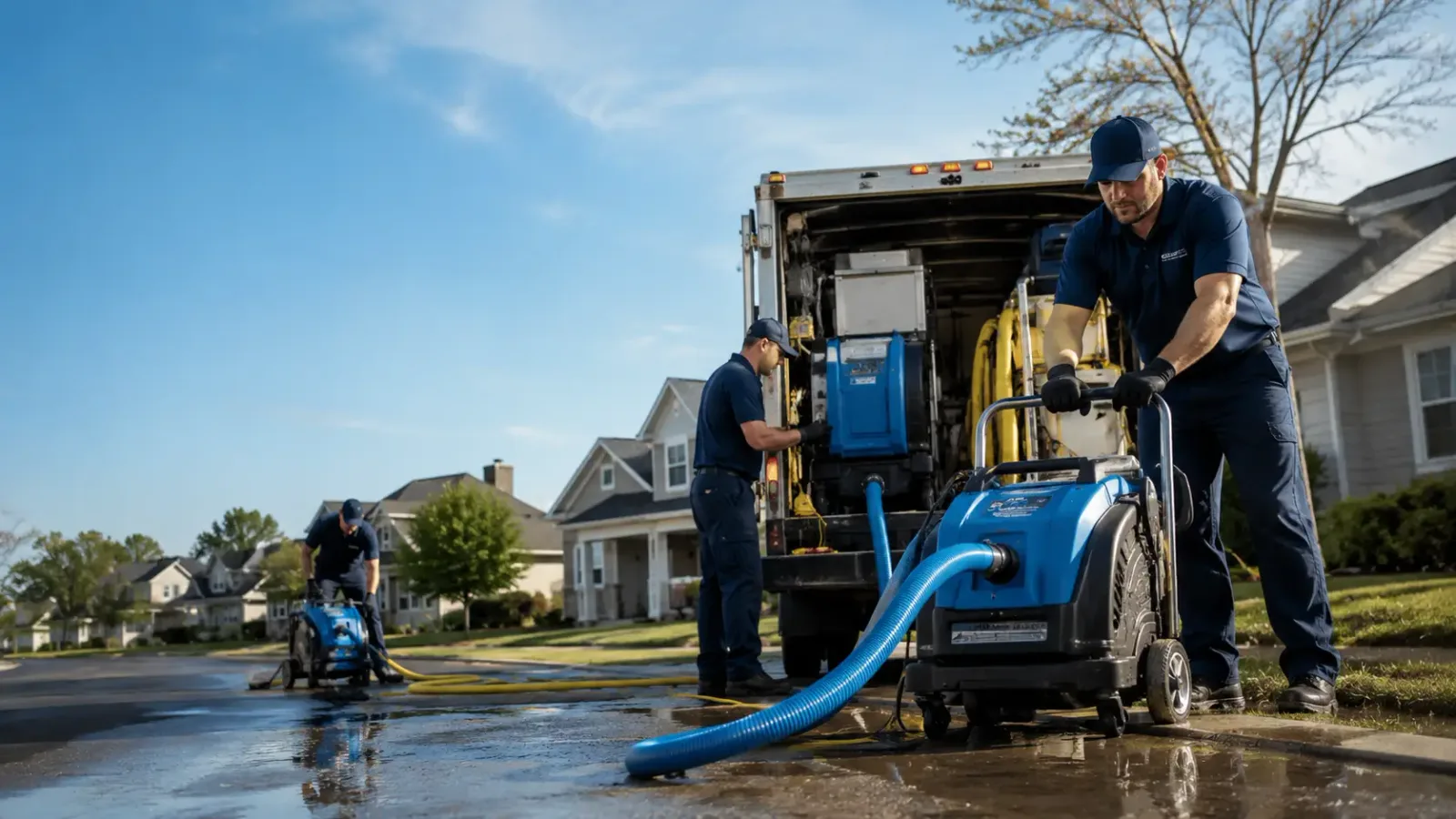 Flood Damage Cleanup in Curran, MI